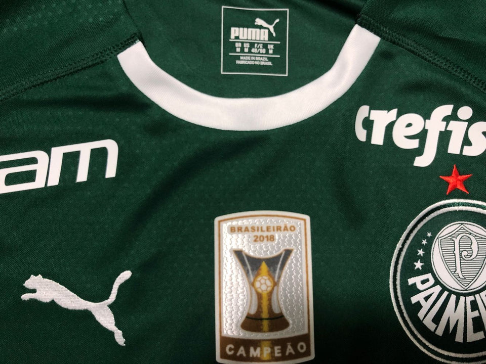 Camisa Puma do Palmeiras | Com patrocínios | 2019/2010