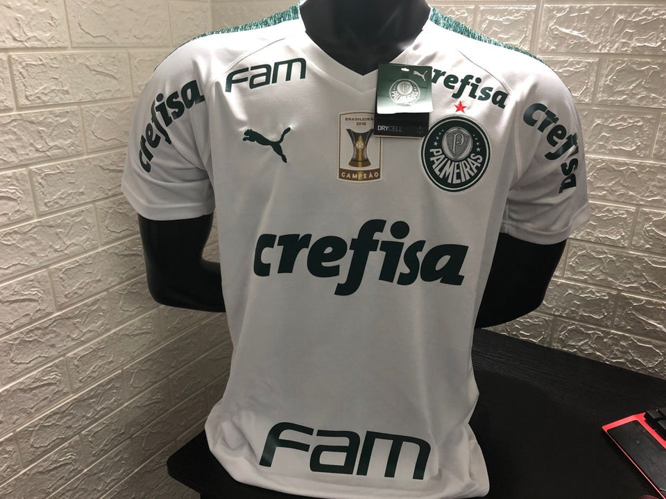 Camisa Puma do Palmeiras | Com patrocínios | 2019/2010