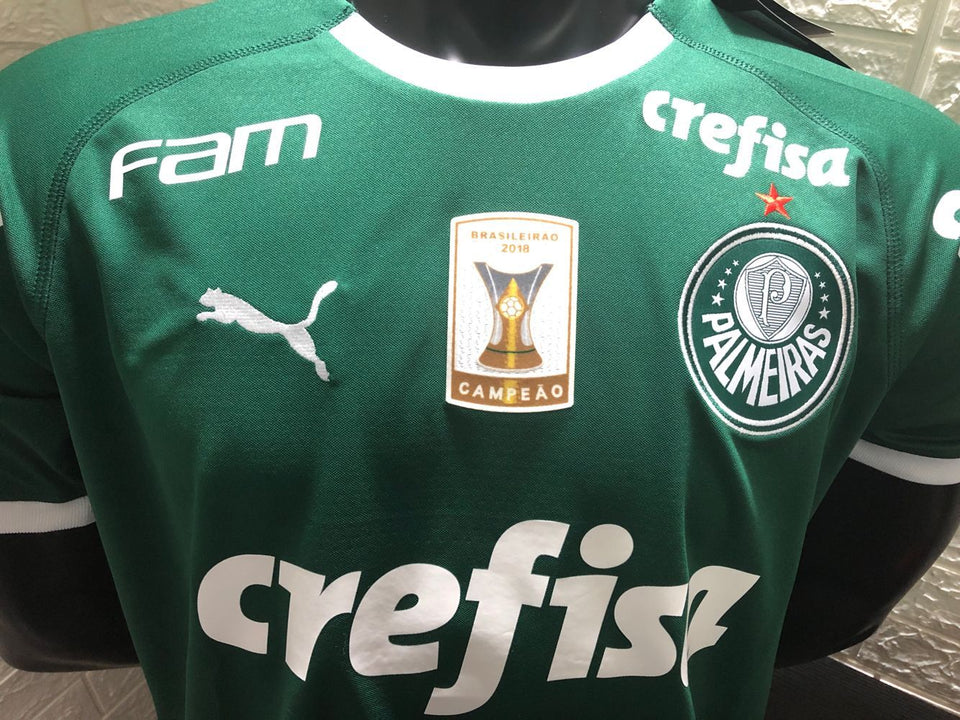 Camisa Puma do Palmeiras | Com patrocínios | 2019/2010